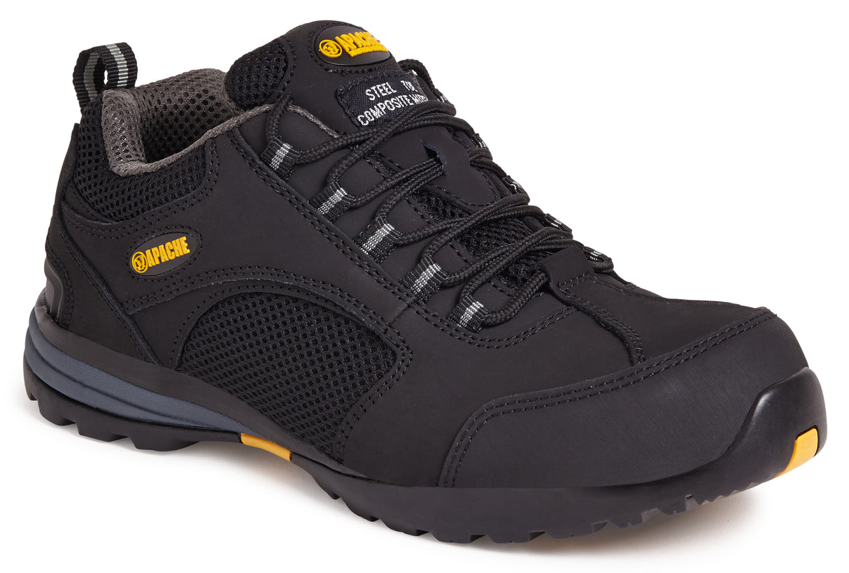 Apache Pr 318 Black Safety Trainer