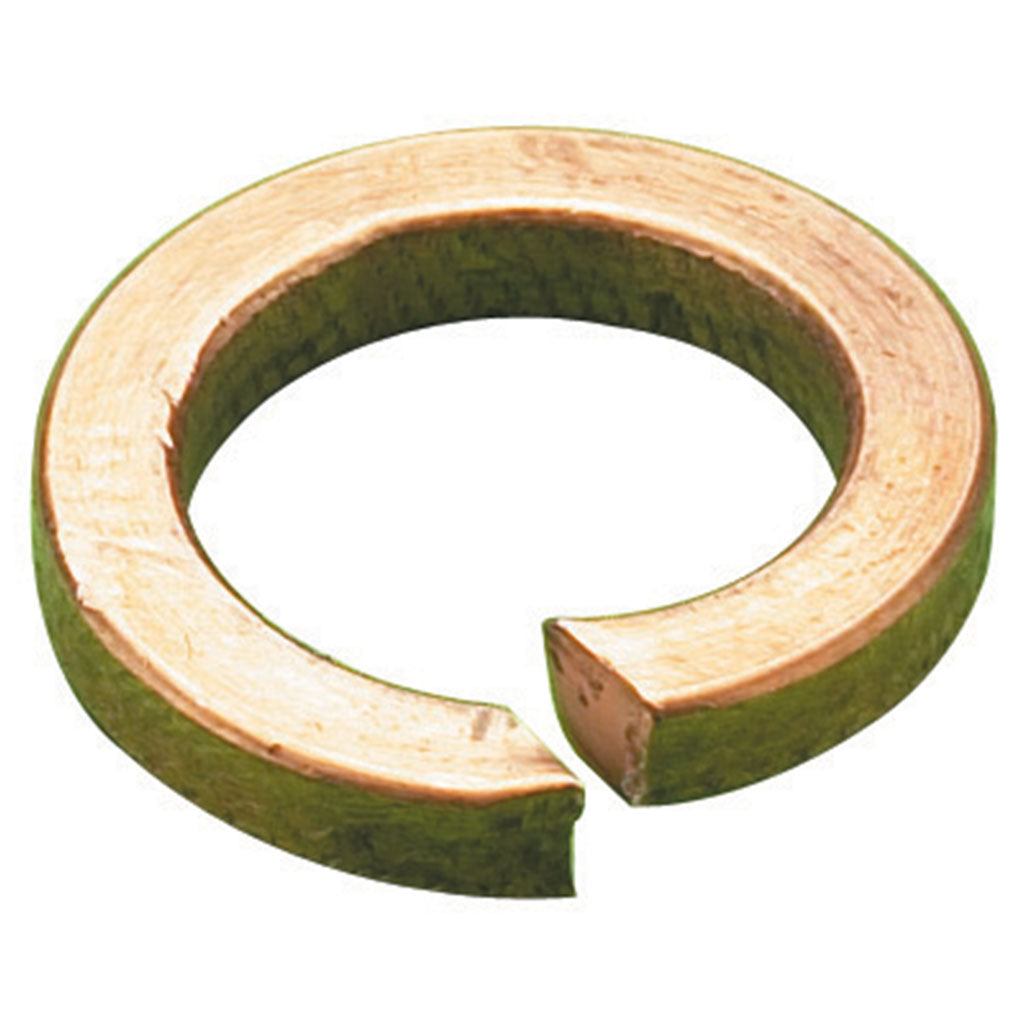 4mm Square Section Spring Washer Phosphor Bronze - 1000 box qty