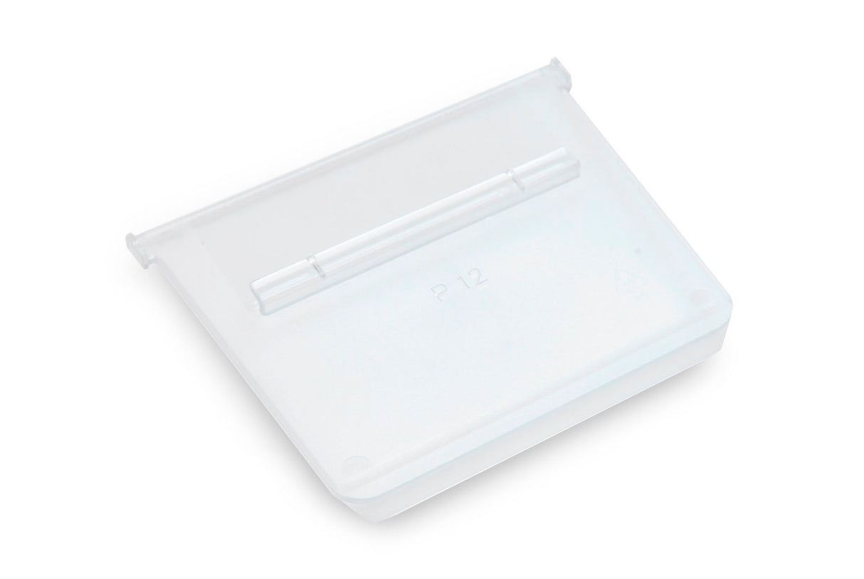 DIVIDER TYPE P12 FOR SHELF STORAGE BIN-CLEAR - 100PK - 120 x 95mm