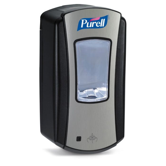 Purell Brushed Chrome/Black LTX-12 Touch Free Dispenser