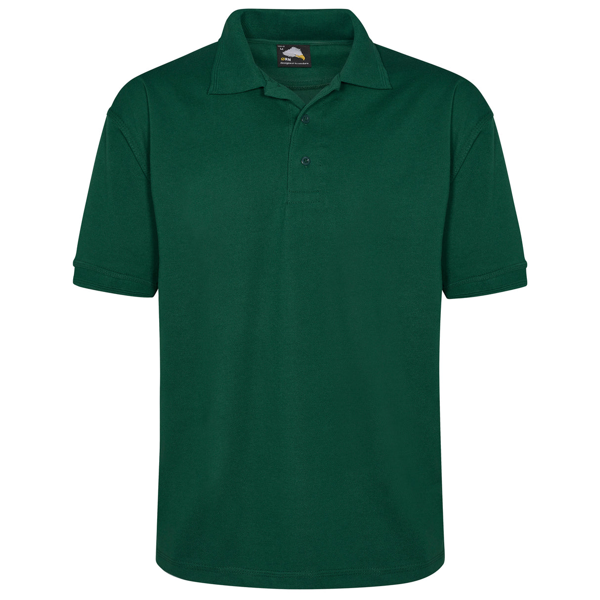 Orn Eagle Polo Shirt - Bottle Green