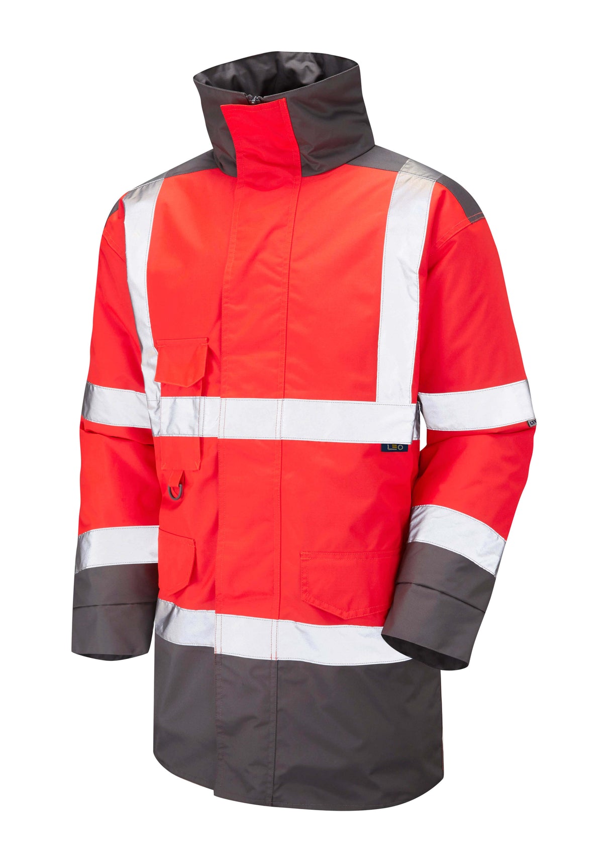 Leo Tawstock EN20471 Class 3 Hi Viz Coat