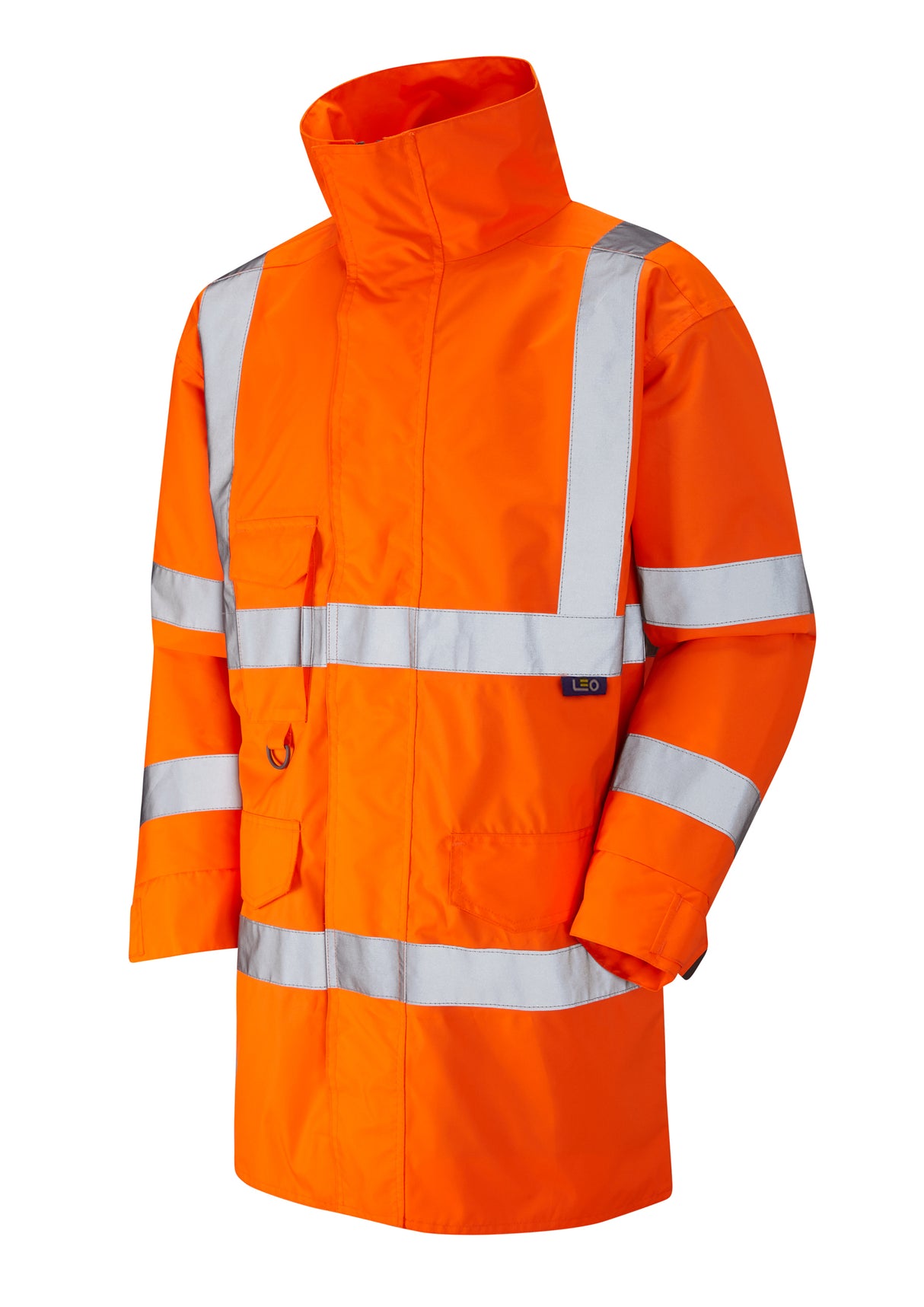 Leo Torridge ISO 20471 Class 3 Breathable Hi Viz Anorak