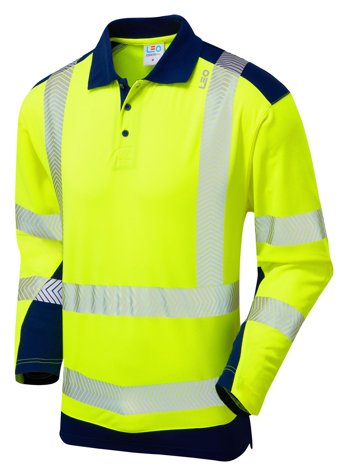 Leo Wringcliff ISO 20471 Cool Viz Plus Polo Shirt