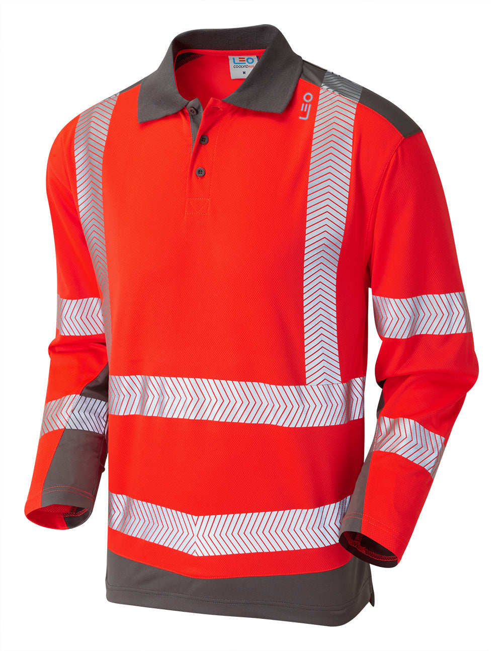 Leo Wringcliff ISO 20471 Cool Viz Plus Polo Shirt