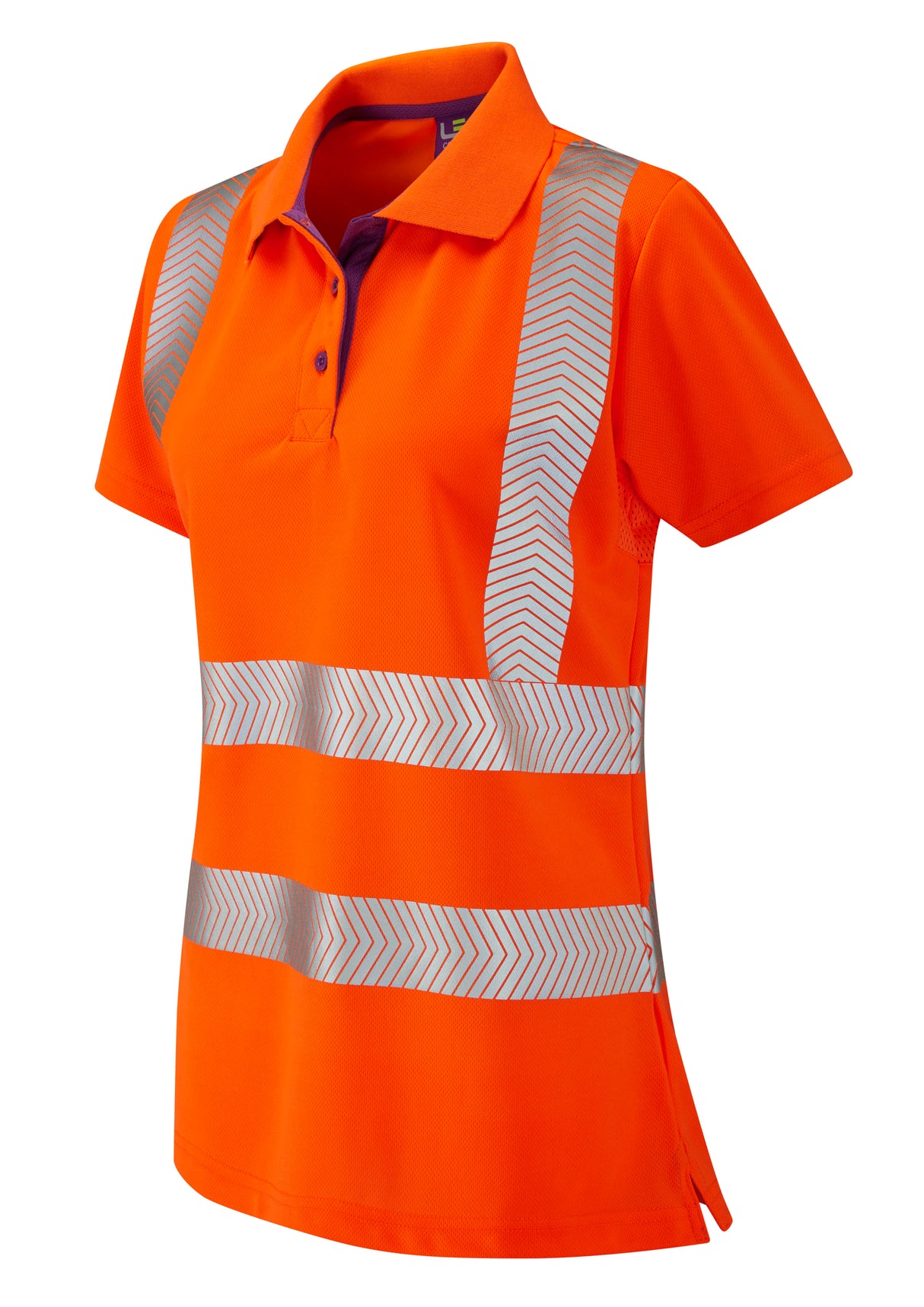 Leo Pippacott ISO 20471 Ladies Cool Viz Ultra Polo Shirt