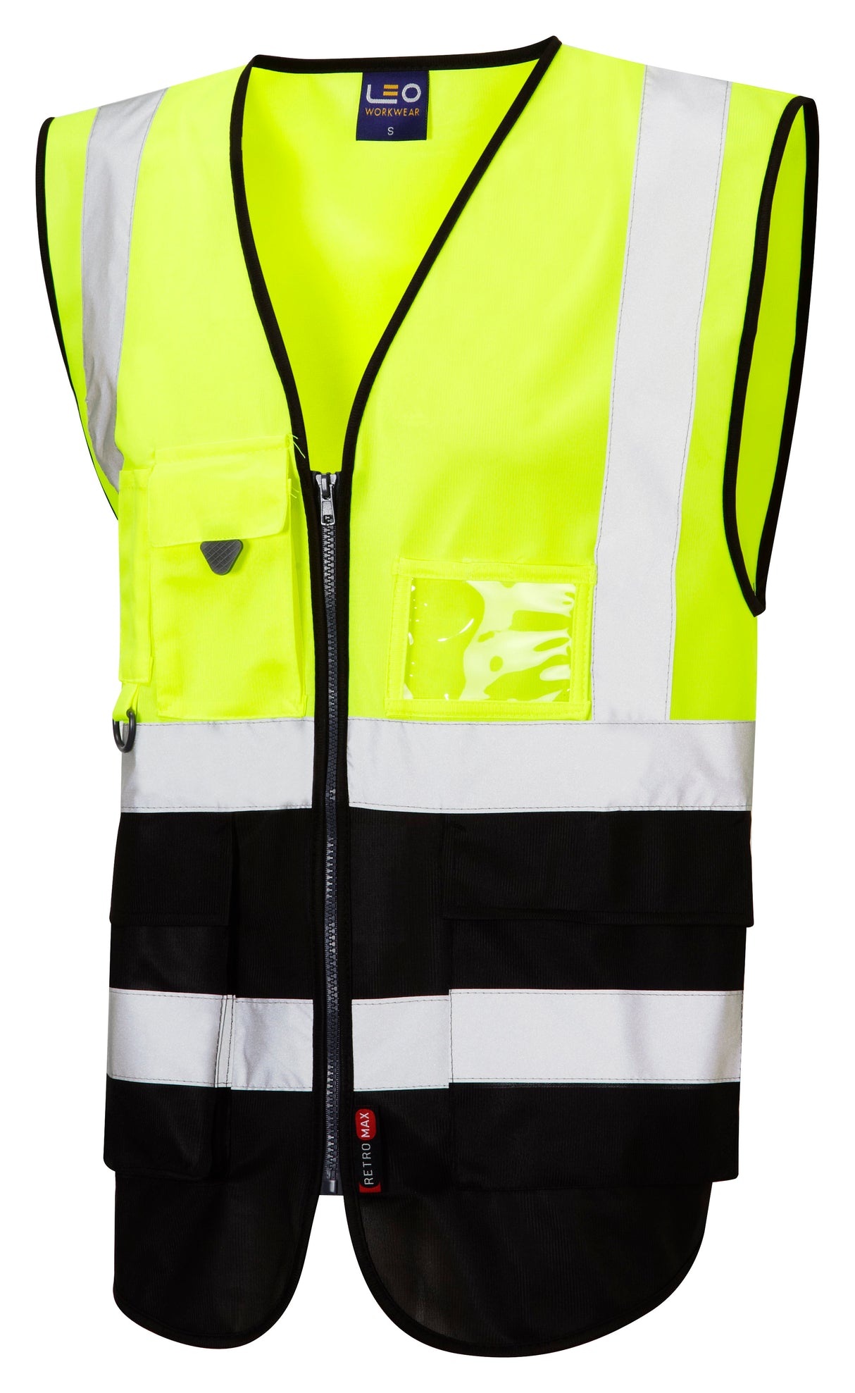 Leo Lynton EN20471 Superior Hi-Viz Waistcoat - Orange