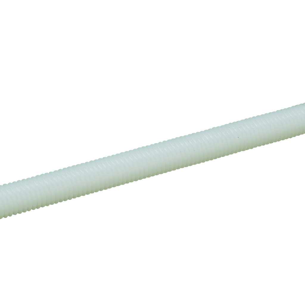 M6 x 1mtr Nylon Allthread DIN 975 - 1 box qty