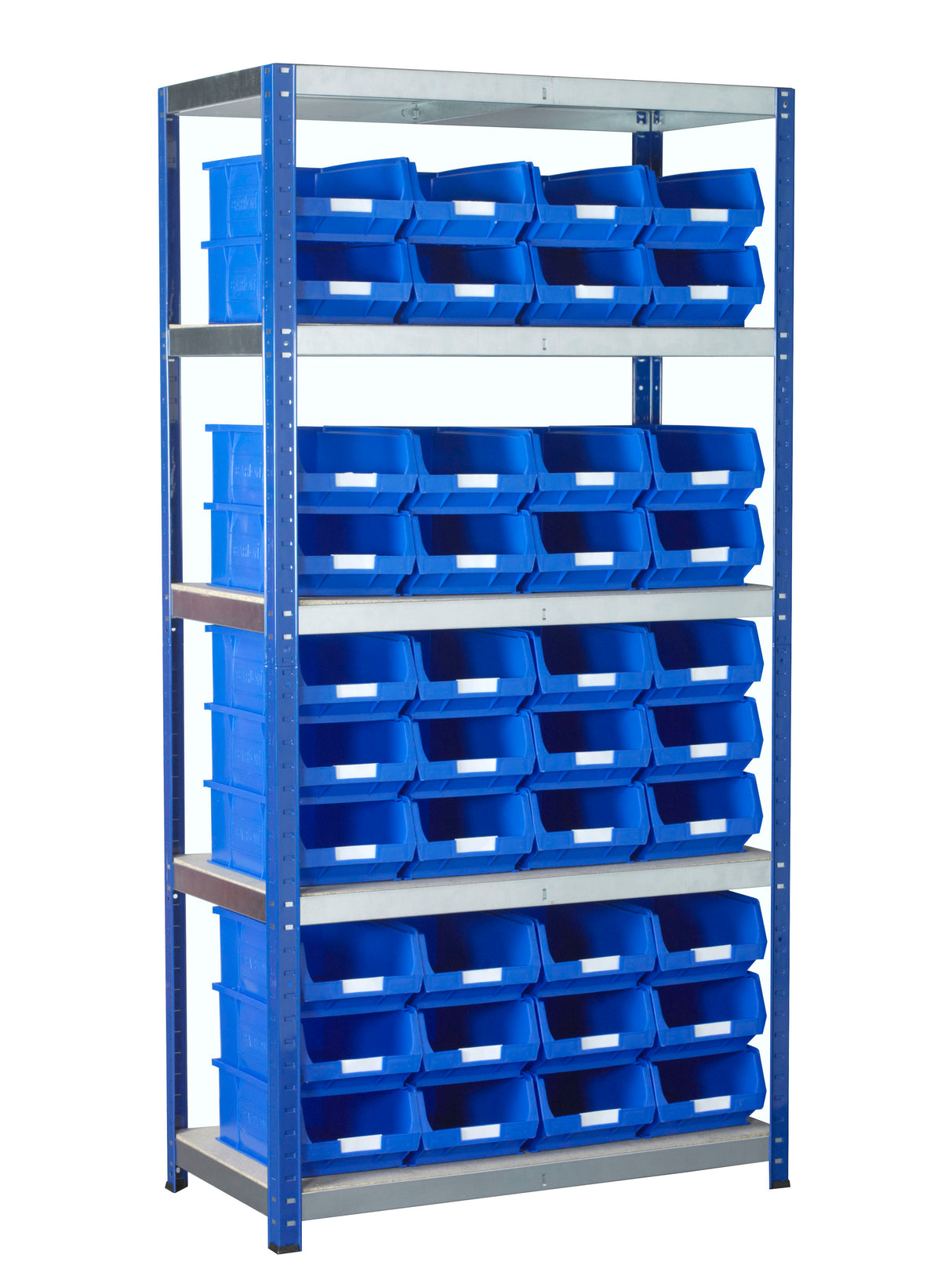 Heavy-Duty Shelving Storage Bin Kit