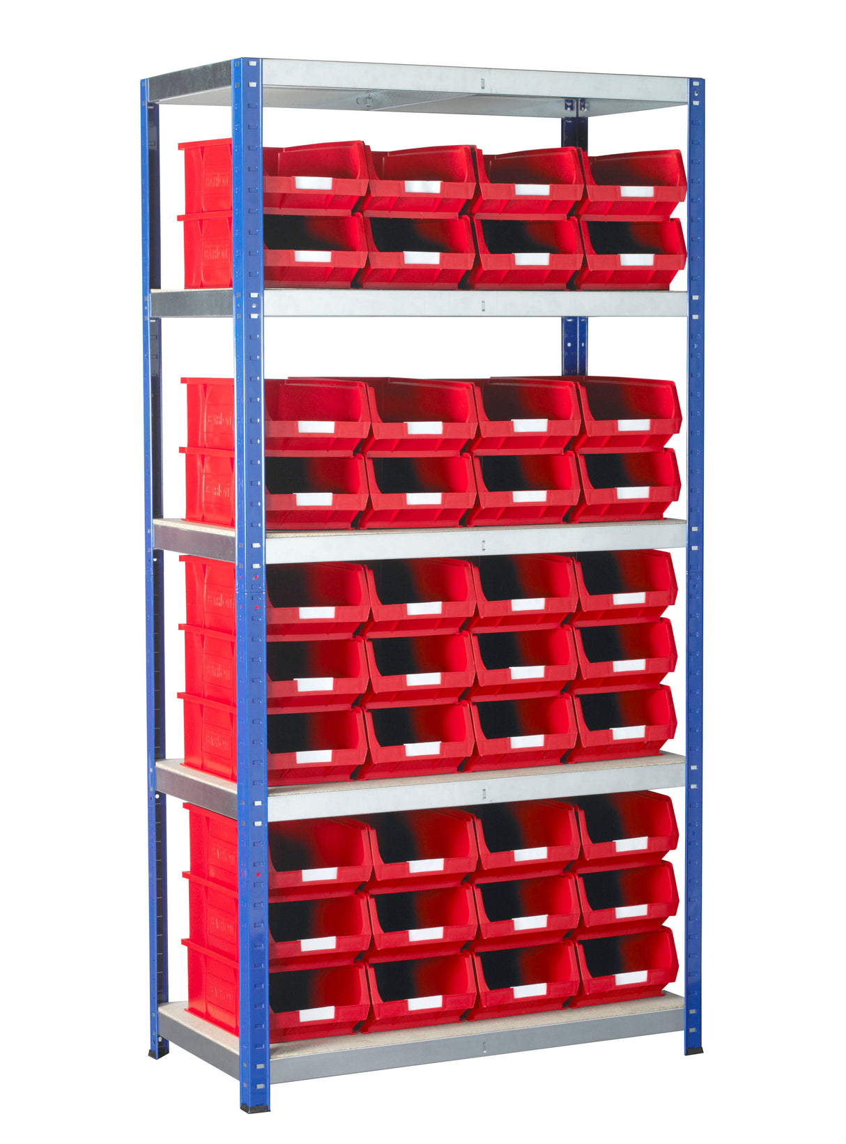 Heavy-Duty Shelving Storage Bin Kit
