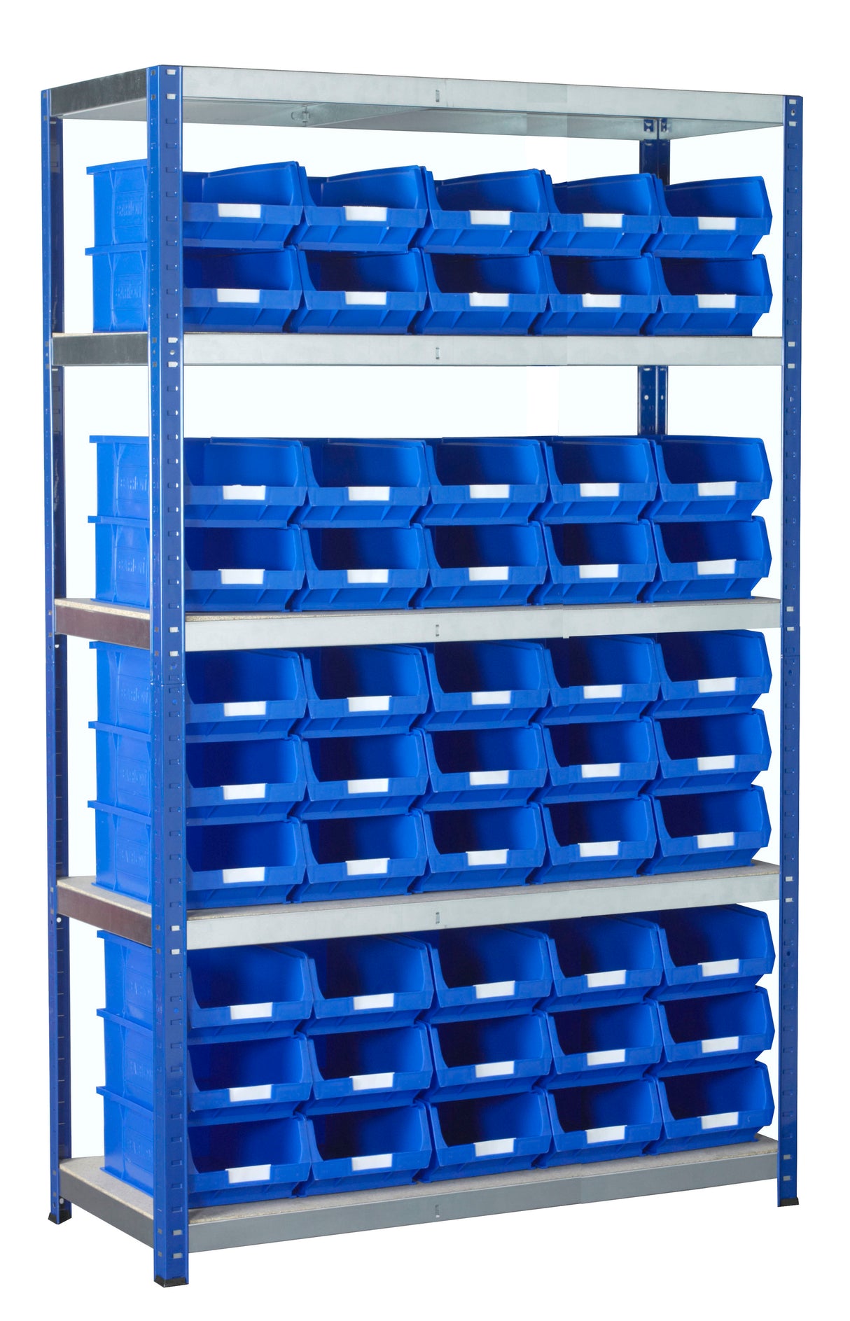 Heavy-Duty Shelving Storage Bin Kit