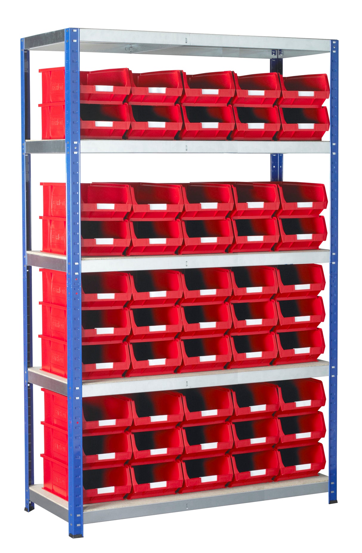Heavy-Duty Shelving Storage Bin Kit