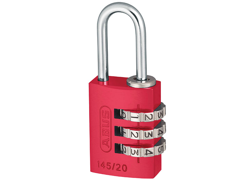 ABUS Mechanical 145 Series Aluminium Combination Padlock