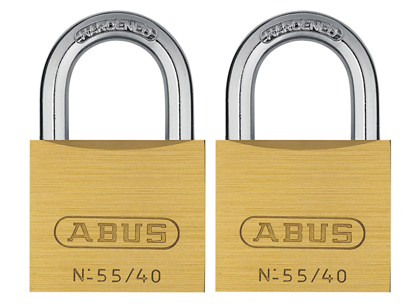 ABUS Mechanical 55 Series Brass Padlock