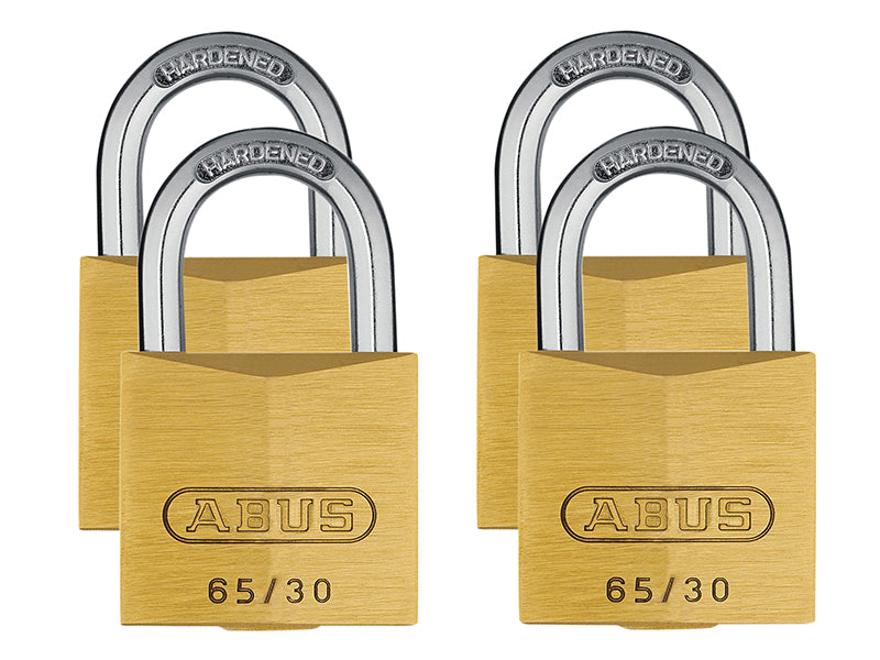 ABUS Mechanical 65 Series Brass Padlock