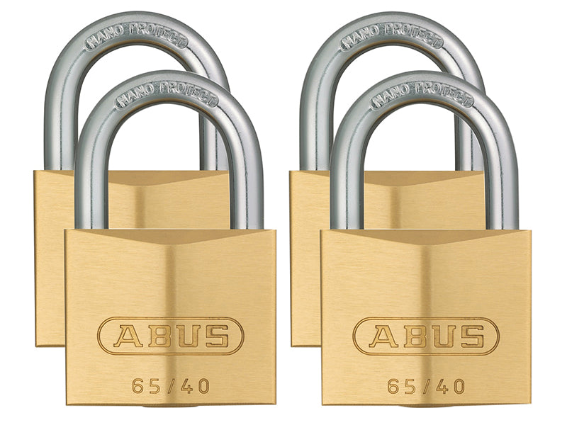 ABUS Mechanical 65 Series Brass Padlock