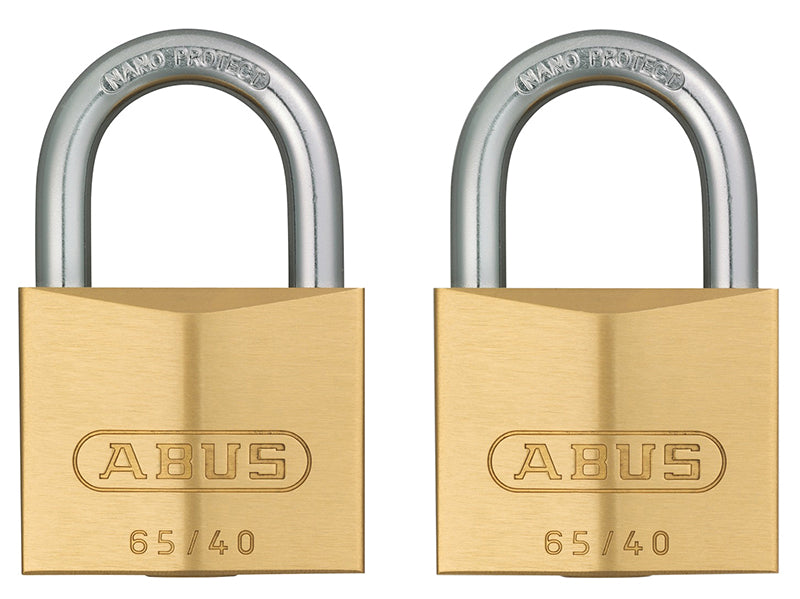 ABUS Mechanical 65 Series Brass Padlock
