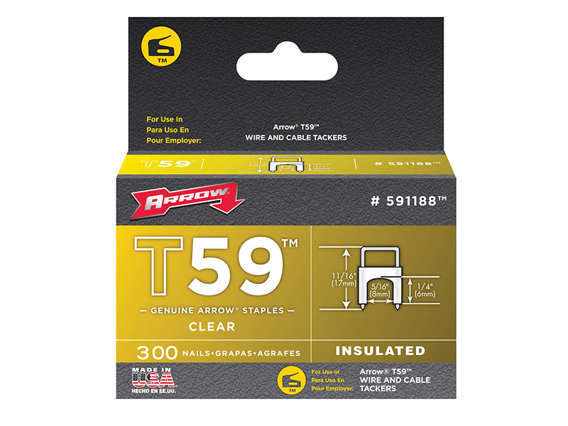 Arrow T59 Insulated Staples
