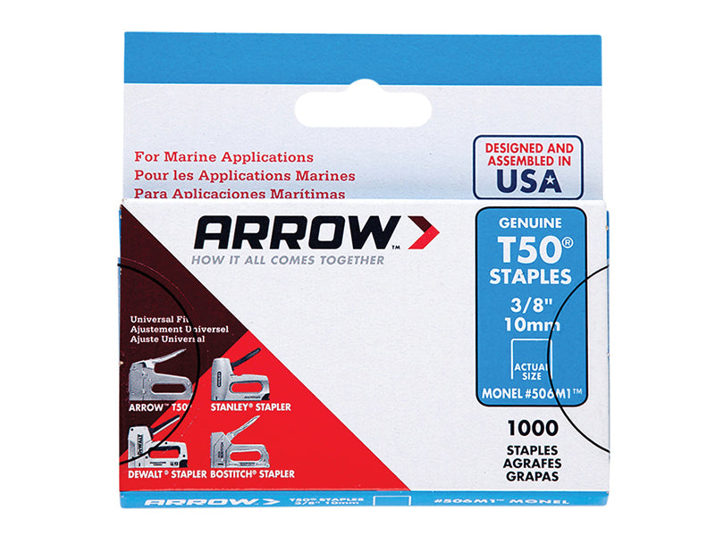 Arrow T50 Monel Staples