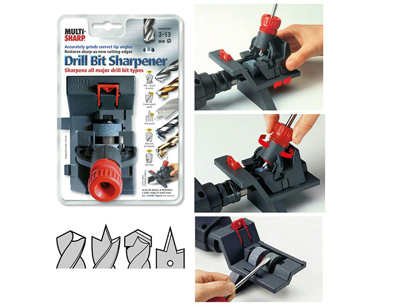 Multi-Sharp® Multi-Sharp® Dual Purpose Drill Bit & Tool Sharpener