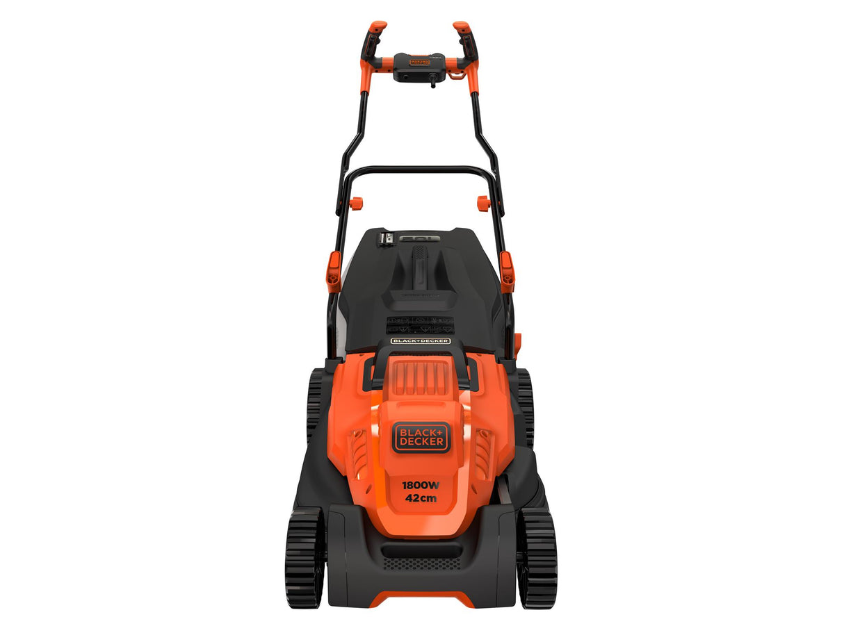 BLACK + DECKER BEMW481BH Mower with Bike Handle 42cm 1800W 240V
