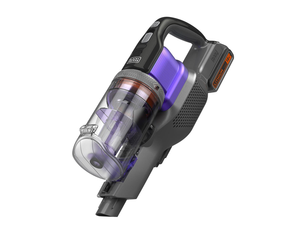 BLACK + DECKER POWERSERIES Extreme Pet Vacuum Cleaner 18V 1 x 2.0Ah Li-ion