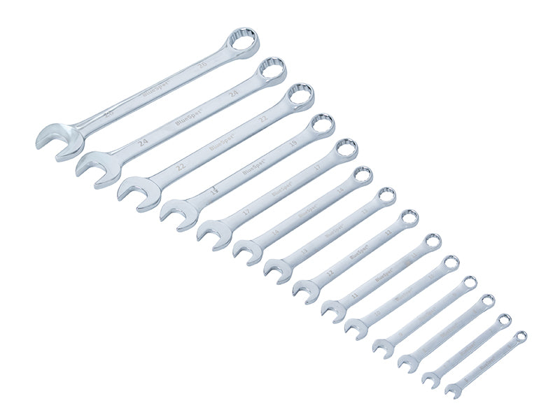 BlueSpot Tools Combination Spanner Set, Metric