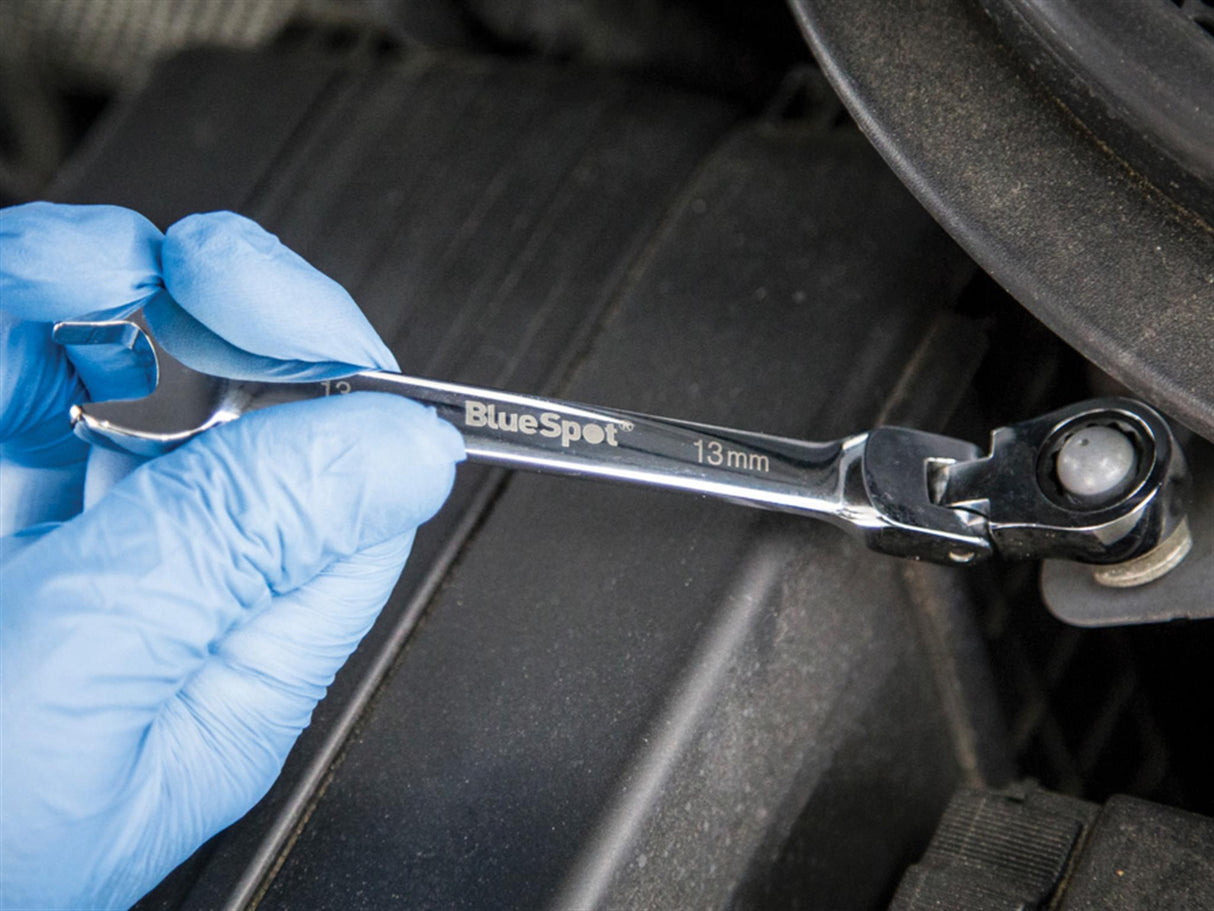 BlueSpot Tools Flexible Head Ratchet Set