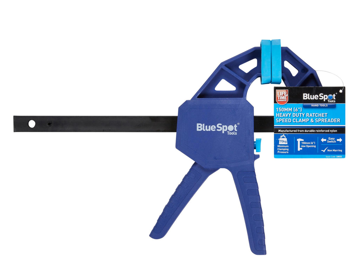 BlueSpot Tools Heavy-Duty Ratchet Speed Clamp & Spreader