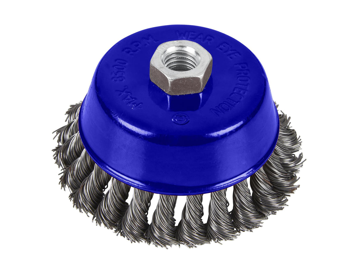 BlueSpot Tools Twist Knot Cup Brush