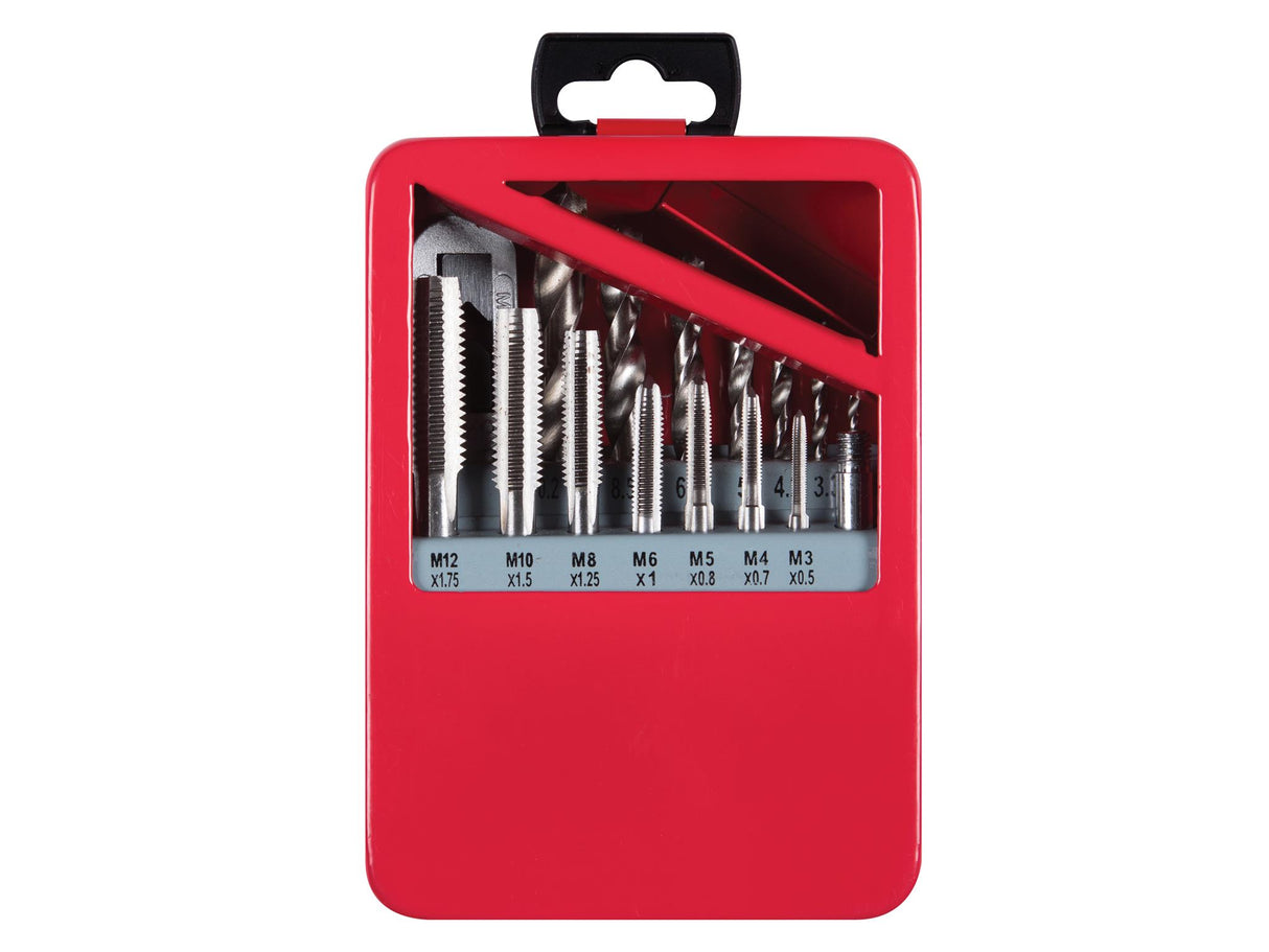 BlueSpot Tools Drill & Tap Set, 15 Piece
