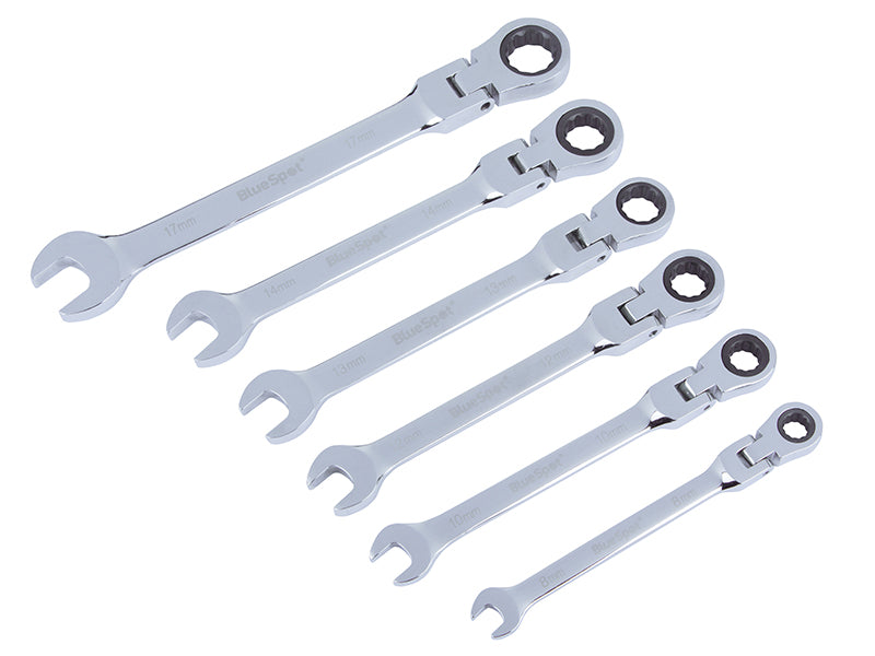 BlueSpot Tools Flexible Head Ratchet Set