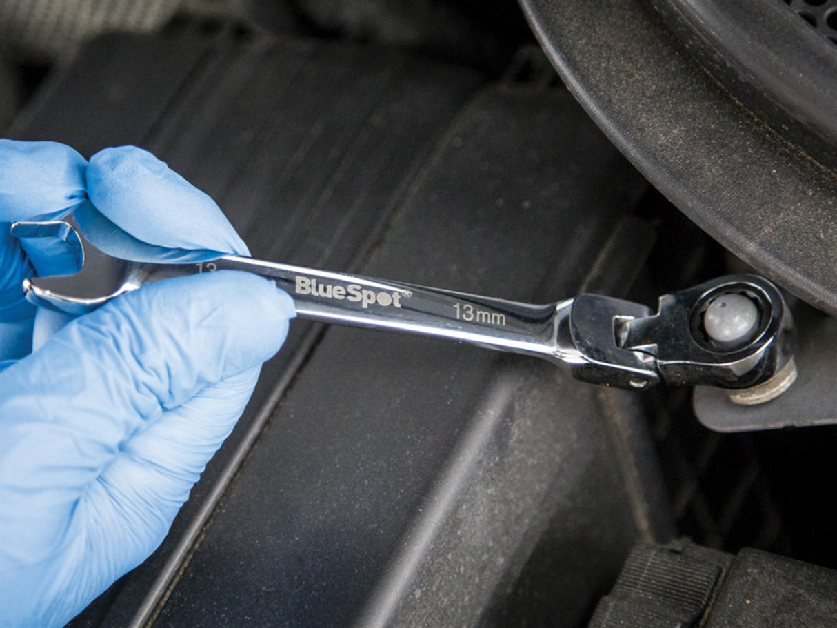 BlueSpot Tools Flexible Head Ratchet Set