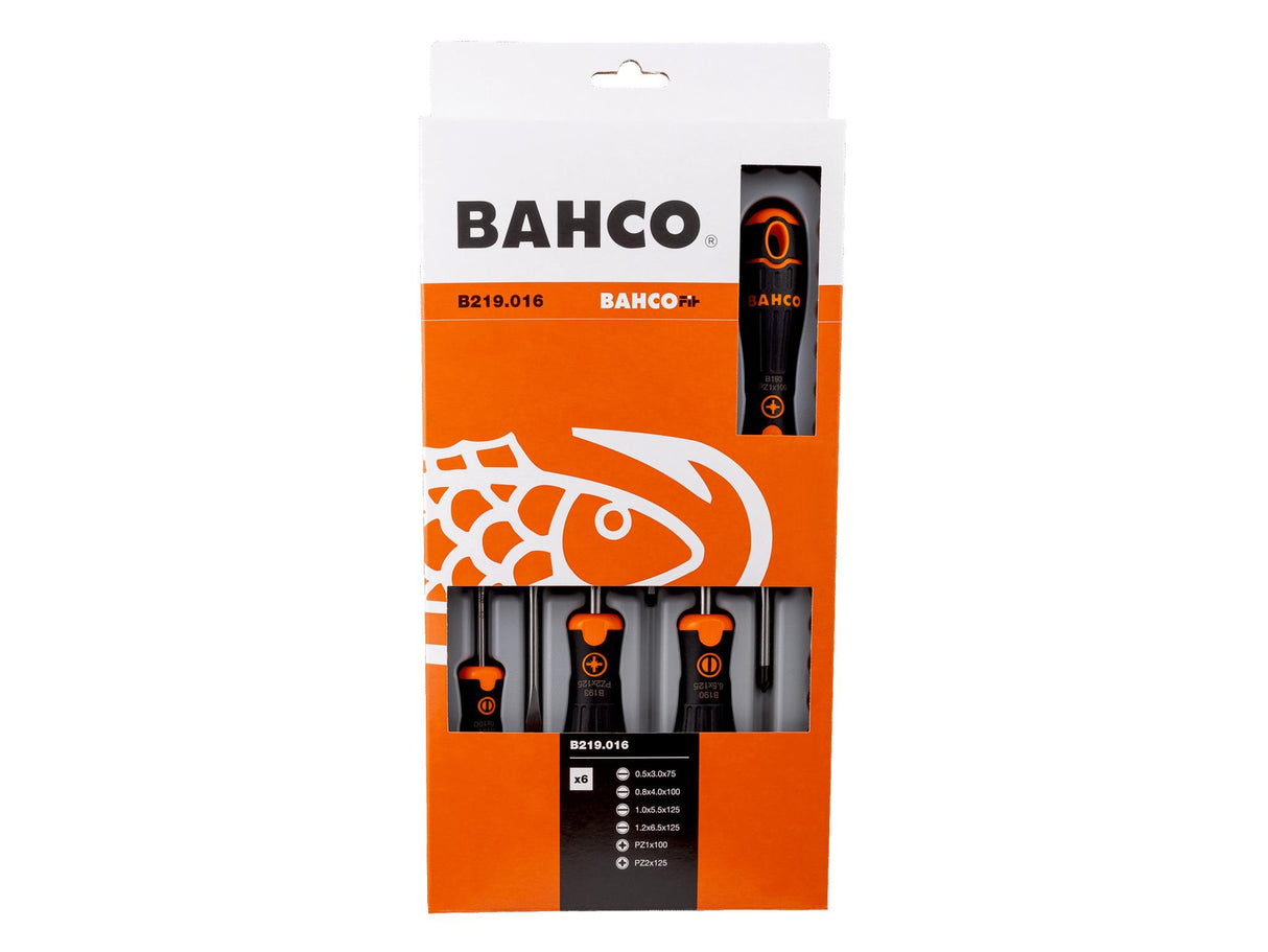 Bahco B219.016 BAHCOFIT Screwdriver Set, 6 Piece