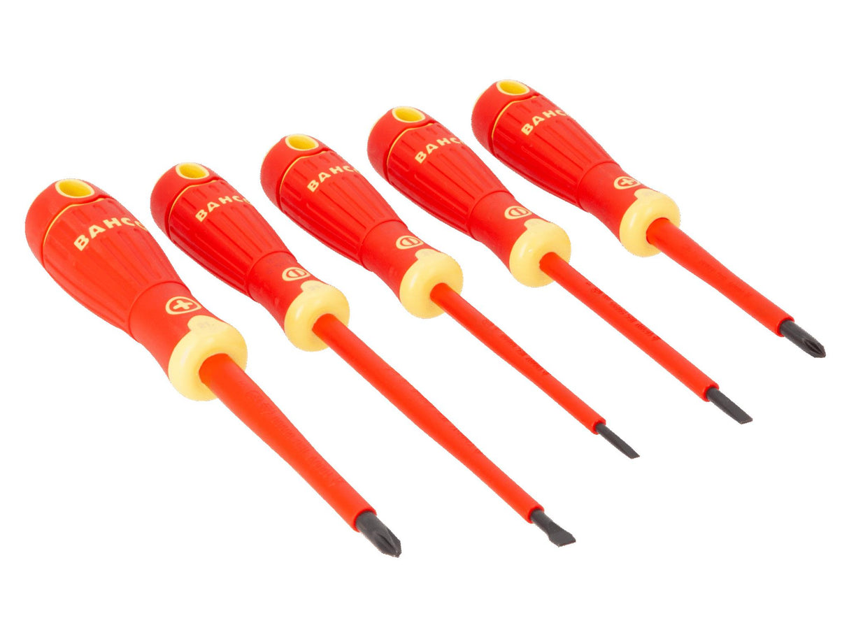 Bahco B220.005 BAHCOFIT Insulated Screwdriver Set, 5 Piece