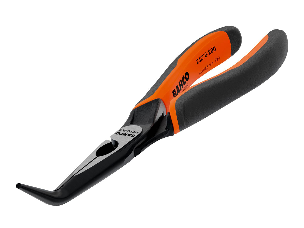Bahco 2427G ERGO™ Bent Snipe Nose Pliers 160mm (6.1/4in)