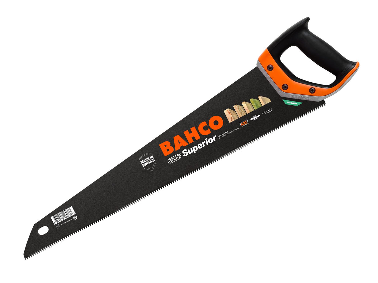 Bahco 2600-22-XT-HP Superior Handsaw 550mm (22in) 9 TPI