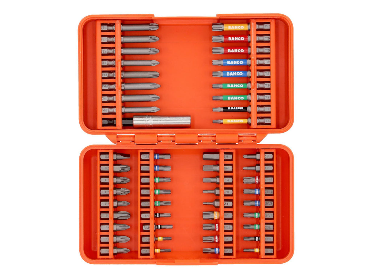 Bahco 59S/54C-1 Standard Bit Set, 54 Piece