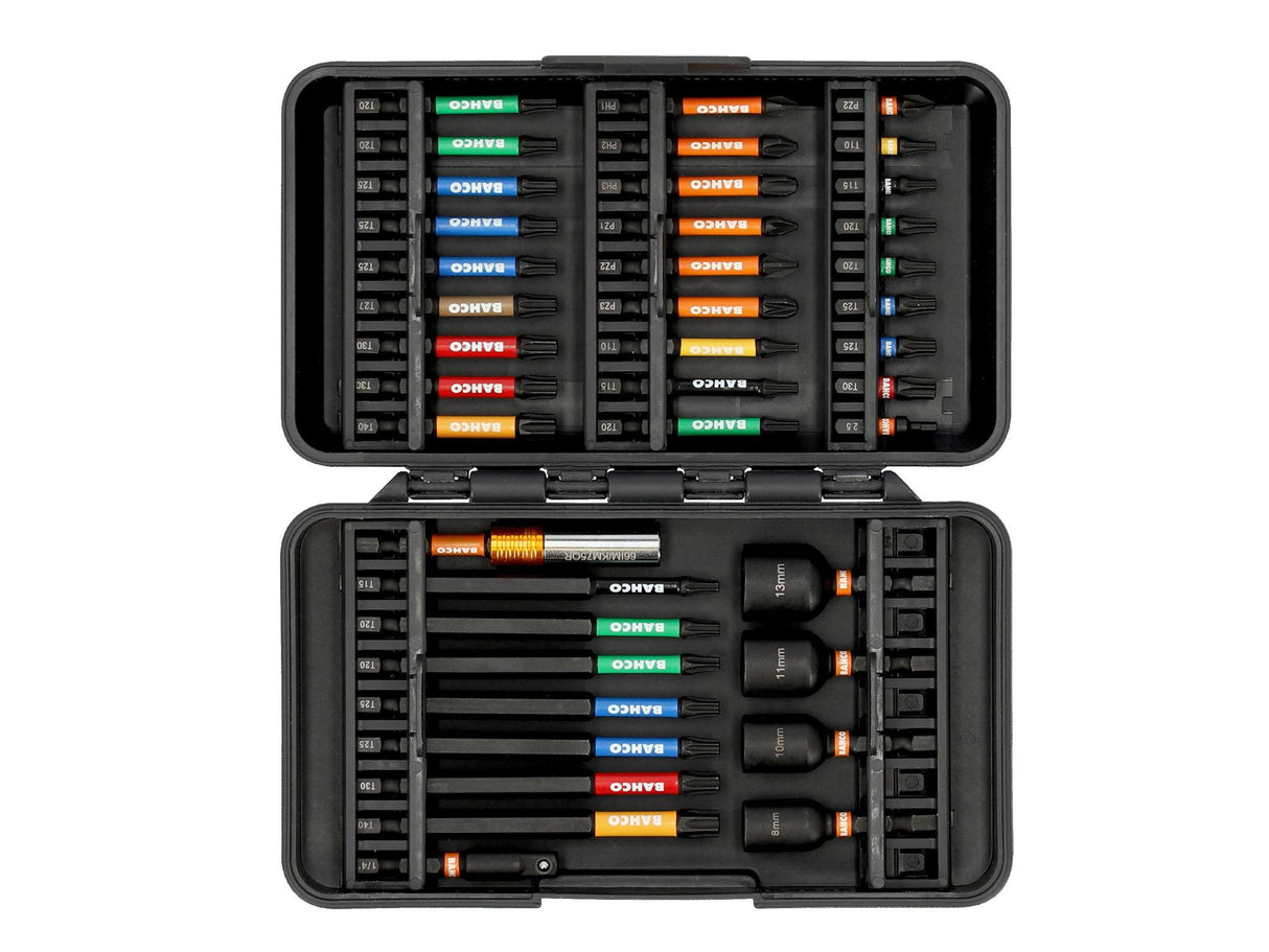 Bahco 66IM/40C-1 Impact Bit Set, 40 Piece