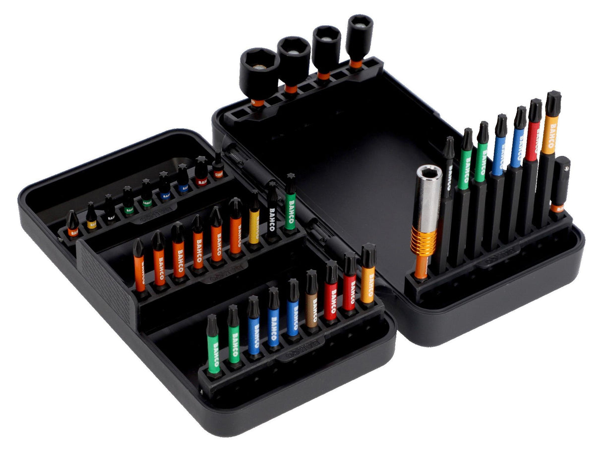 Bahco 66IM/40C-1 Impact Bit Set, 40 Piece