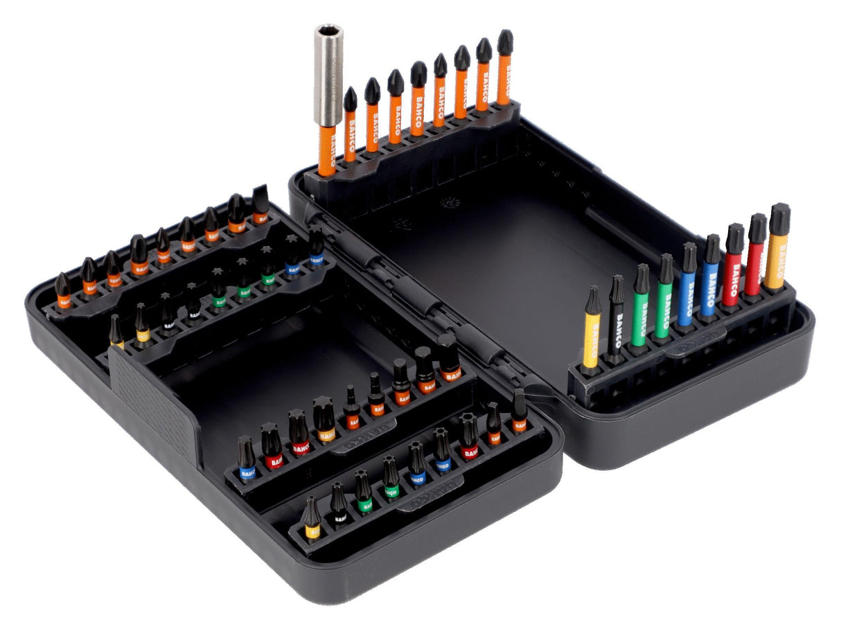 Bahco 66IM/54C-1 Impact Bit Set, 54 Piece