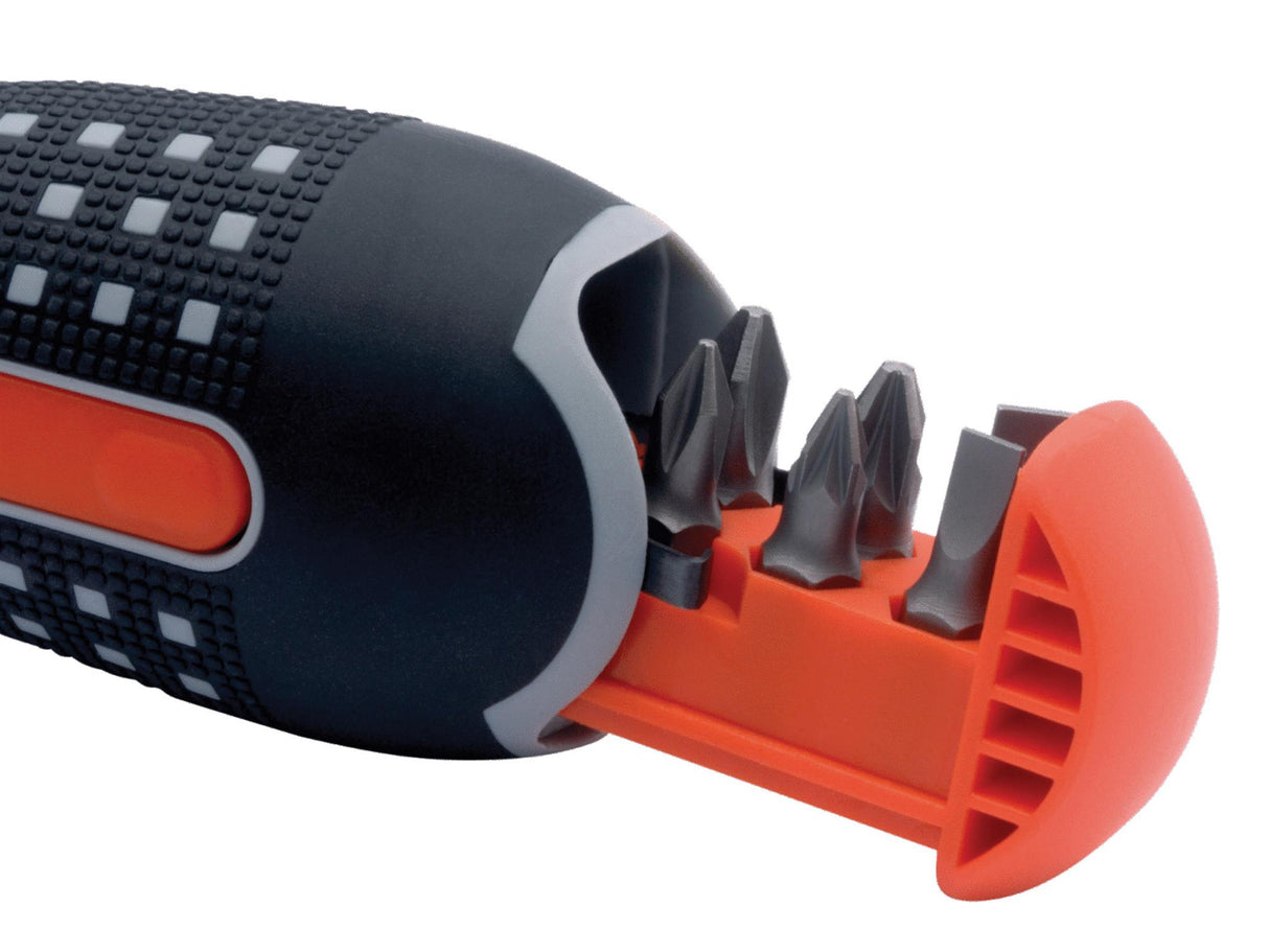 Bahco 808050 Ratchet Screwdriver & 6 Bits