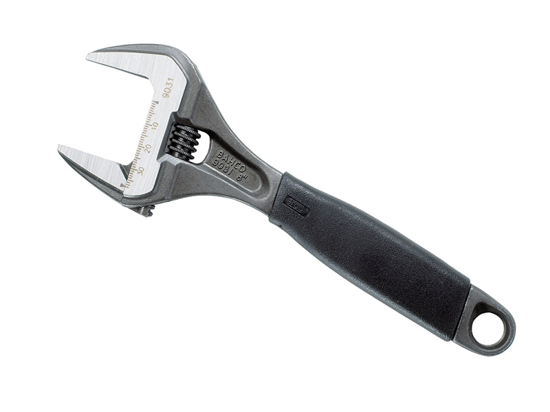 Bahco ERGO 90 Series Adjustable Wrench, Extra Wide Jaw