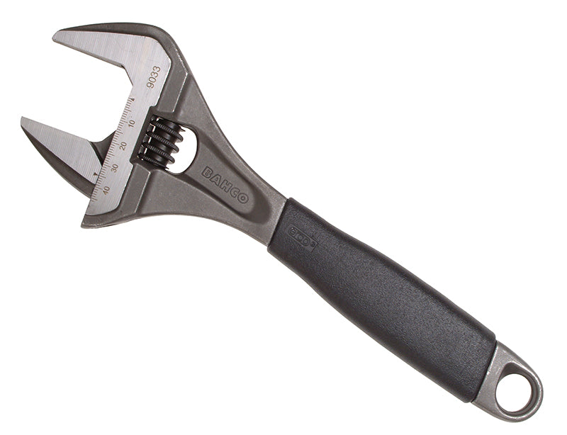 Bahco ERGO 90 Series Adjustable Wrench, Extra Wide Jaw