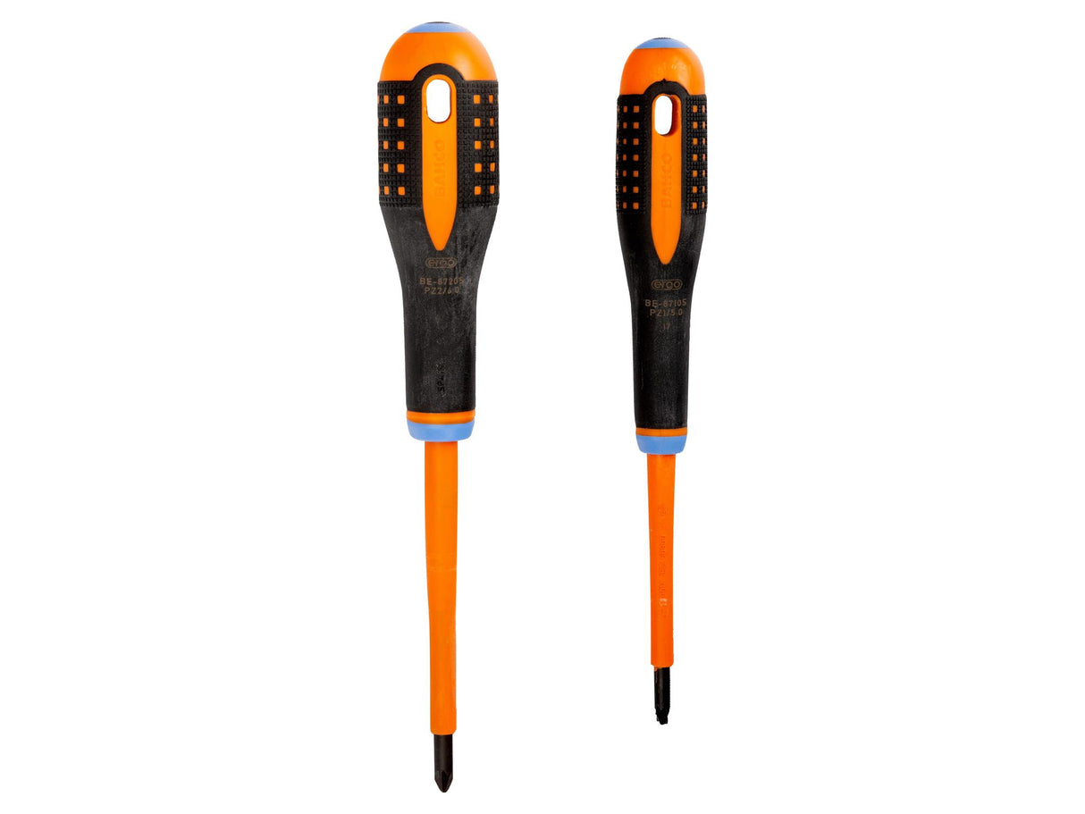 Bahco BE-9890S ERGO™ VDE Insulated Screwdriver Set, 2 Piece