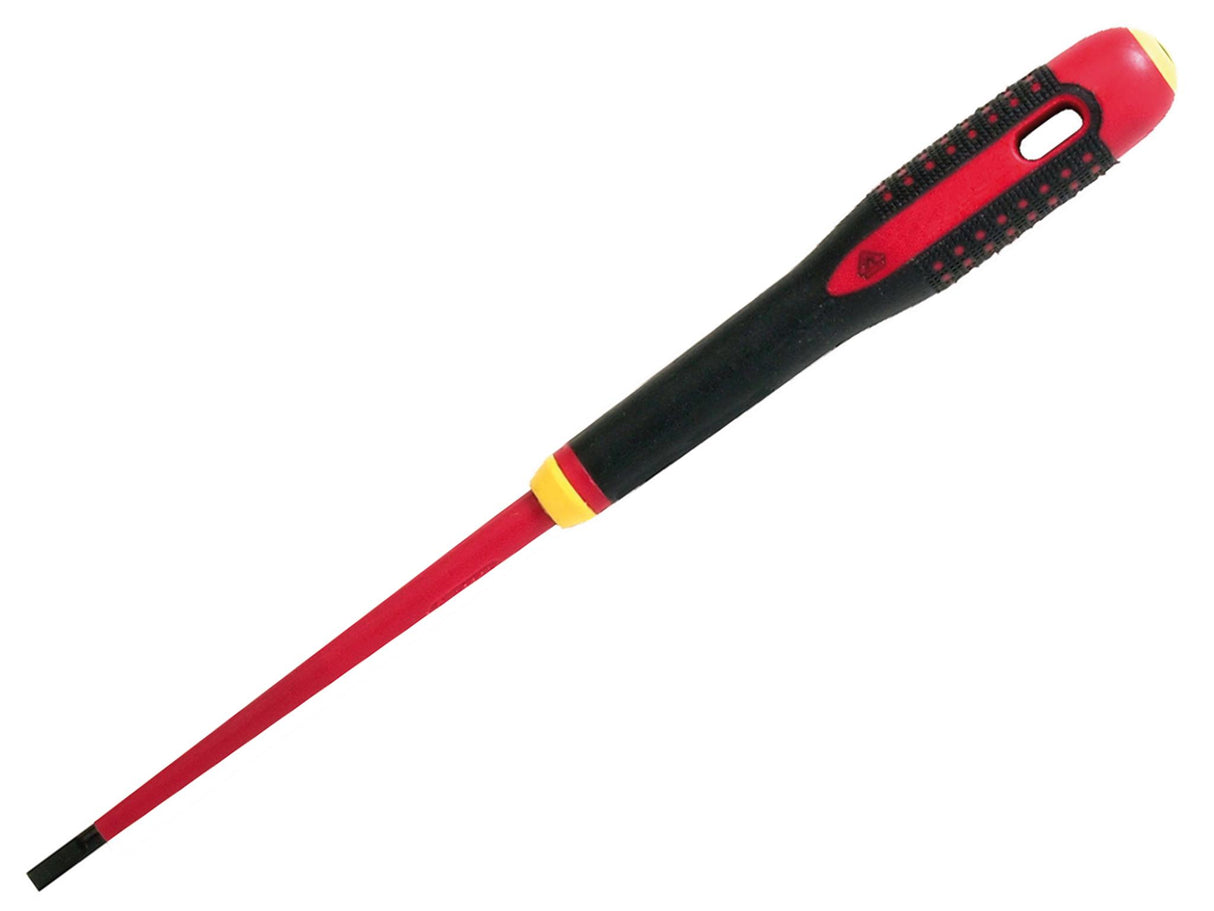 Bahco ERGO Slim VDE Insulated Screwdriver, Slotted