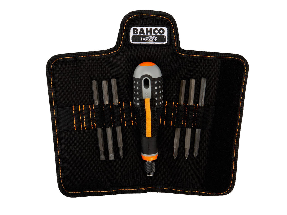 Bahco ERGO Screwdriver Interchangeable Blade Set, 7 Piece
