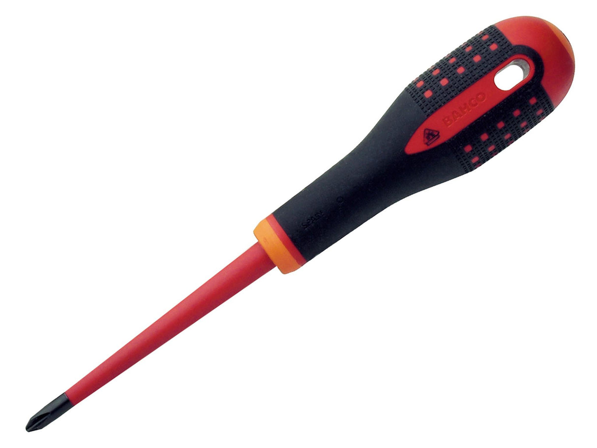 Bahco ERGO Slim VDE Insulated Screwdriver, Phillips