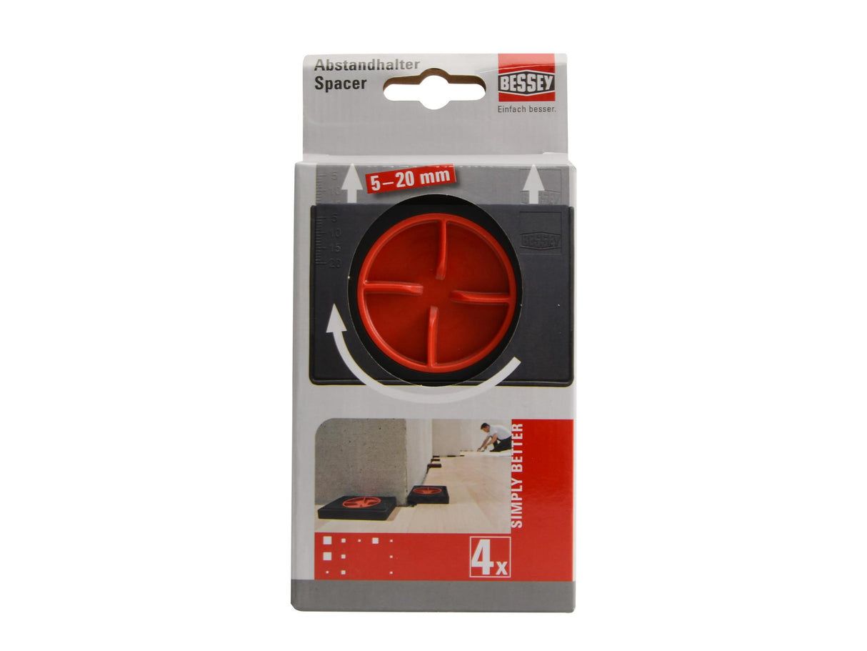 Bessey AV2 Adjustable Flooring Spacer (Pack of 4)