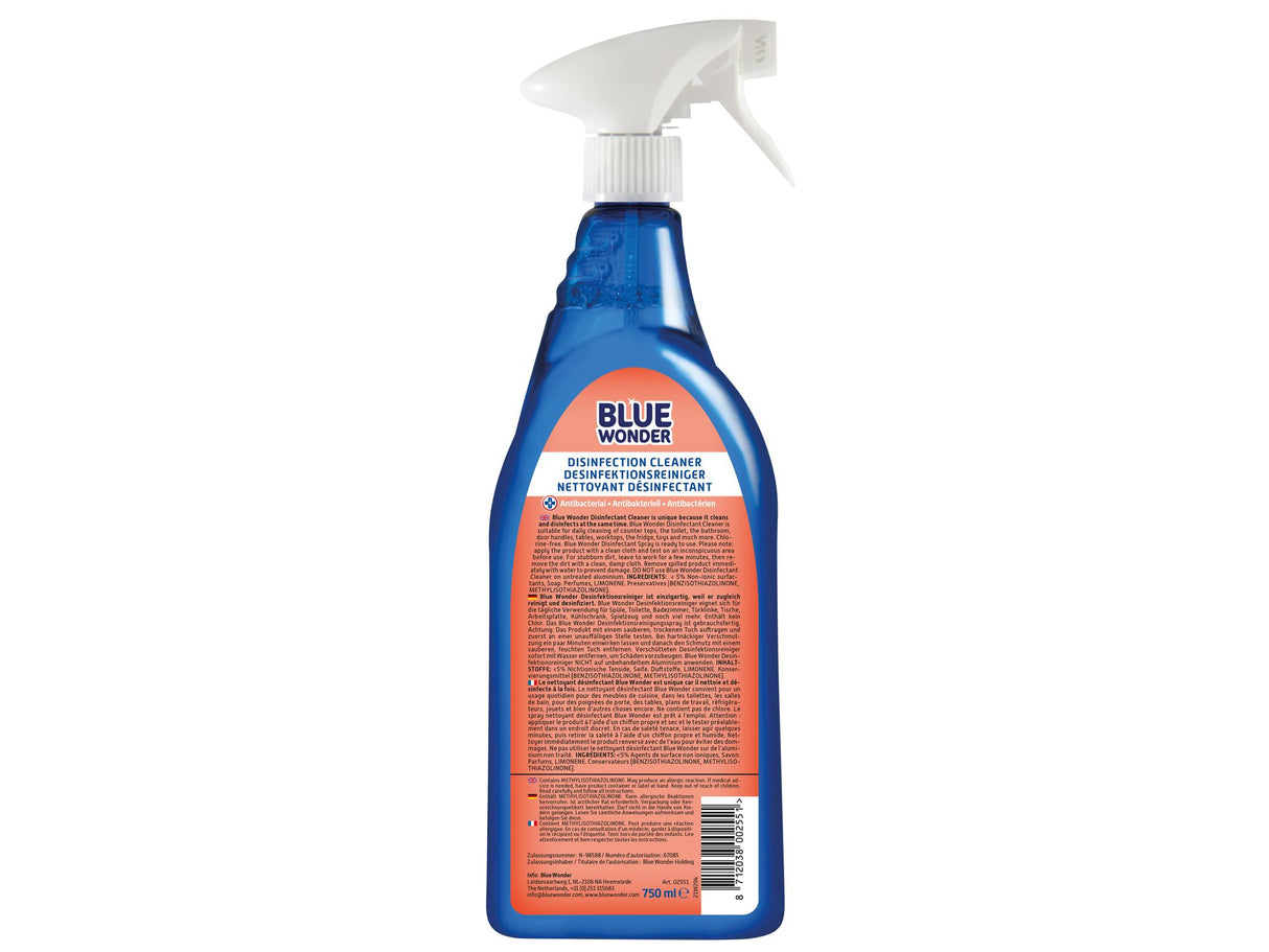 Blue Wonder Disinfectant Cleaner 750ml